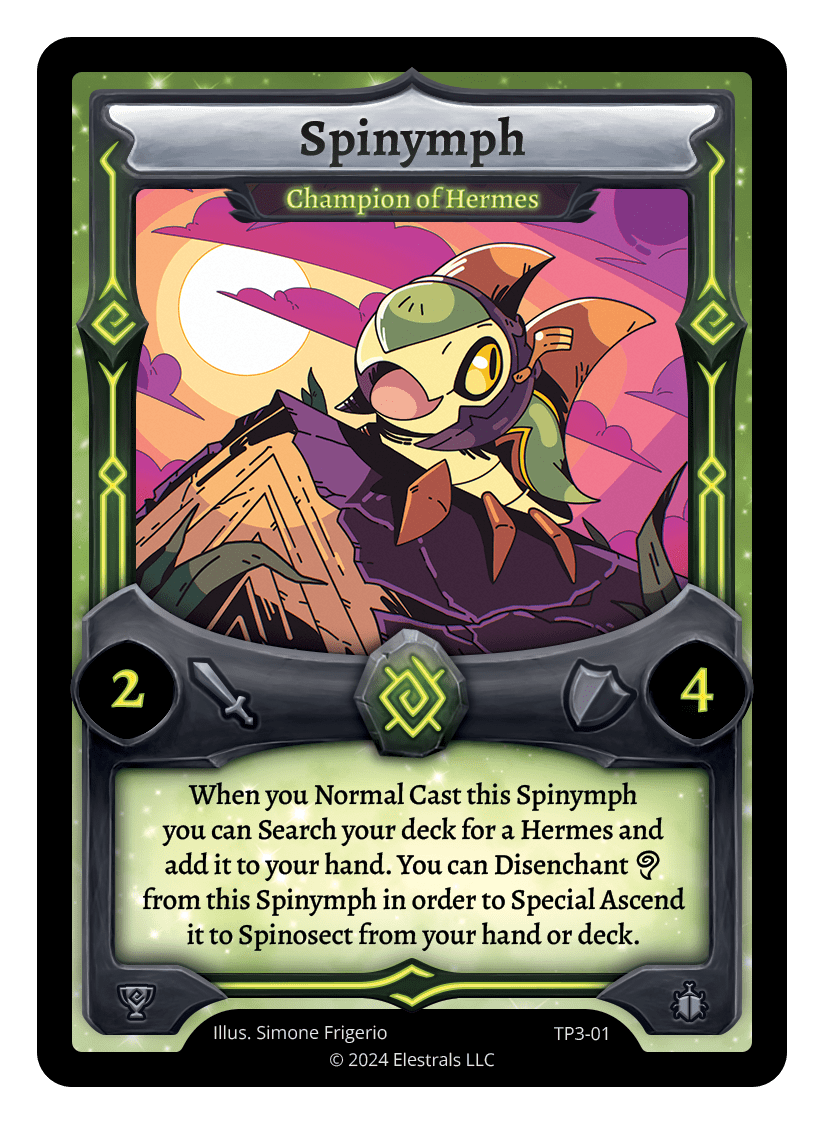 Spinymph - Champion of Hermes - TP3-01